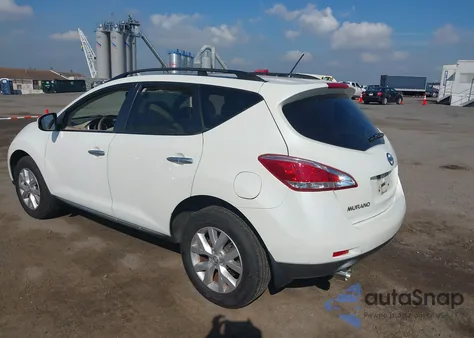 2014 Nissan Murano Sl из США, поврежденный, VIN JN8AZ1MW2EW511037
